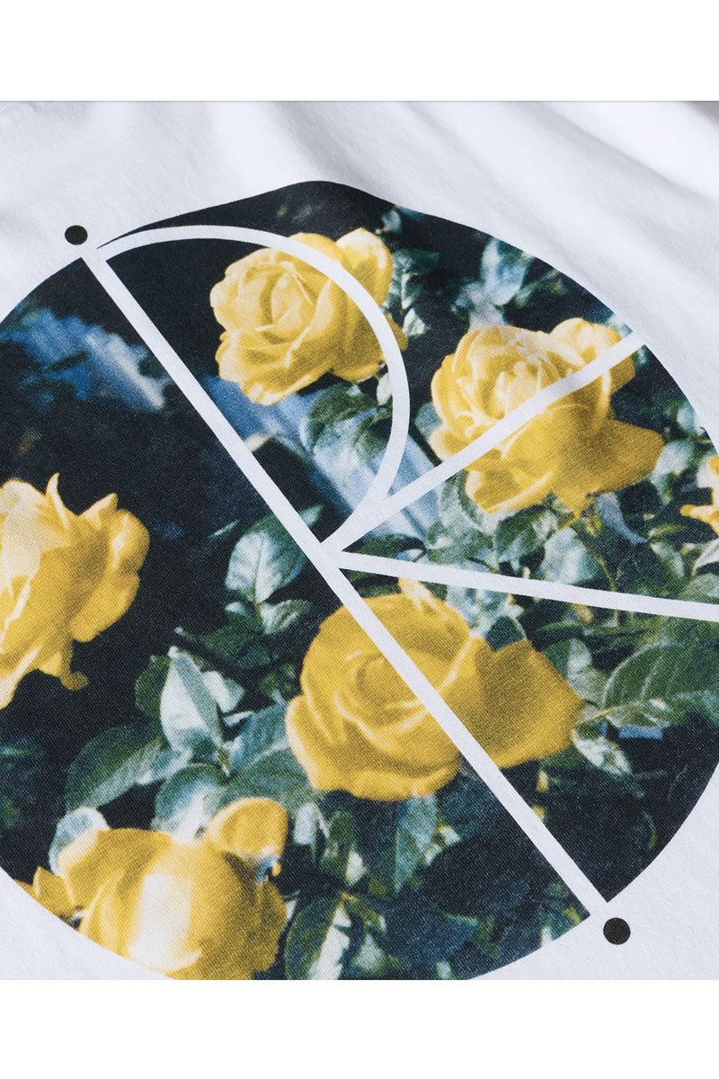 POLAR FILL LOGO T-SHIRT / MÄRTAS ROSES White 