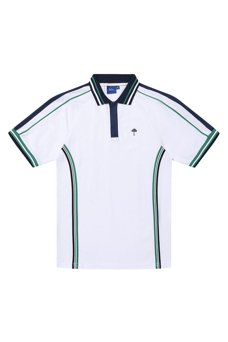 HELAS CAPS TENNIS POLO White