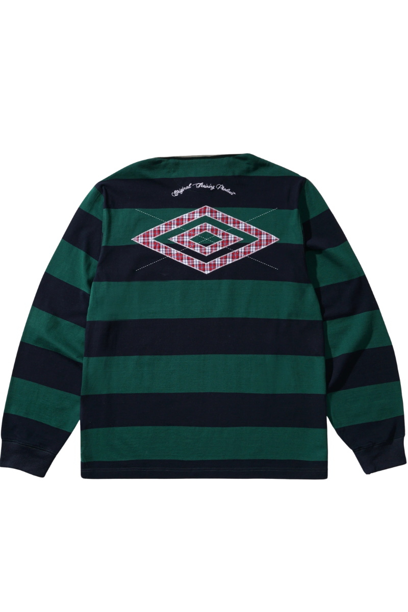 BUTTER VICTORY RUGBY POLO Navy / Forest