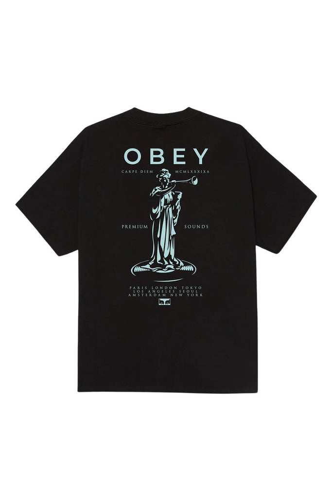 OBEY PREMIUM SOUNDS T-SHIRT Black