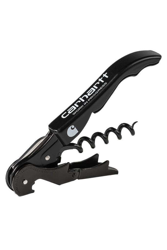 CARHARTT WIP SCRIPT PULLTAP'S CORKSCREW Black / White