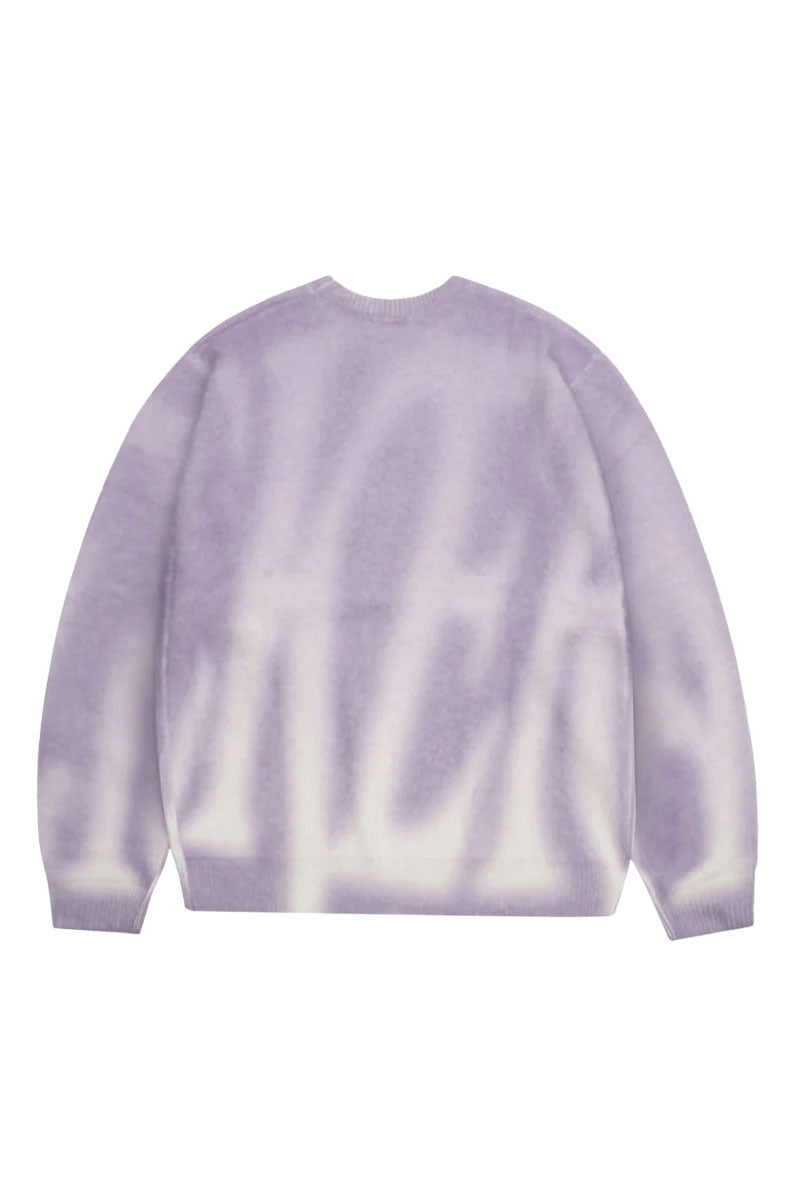 JACKER BLUE MOHAIR CREWNECK Purple