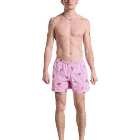 BISOUS SKATEBOARD PYJAMAS SHORT PINK VICHY Pink Vichy