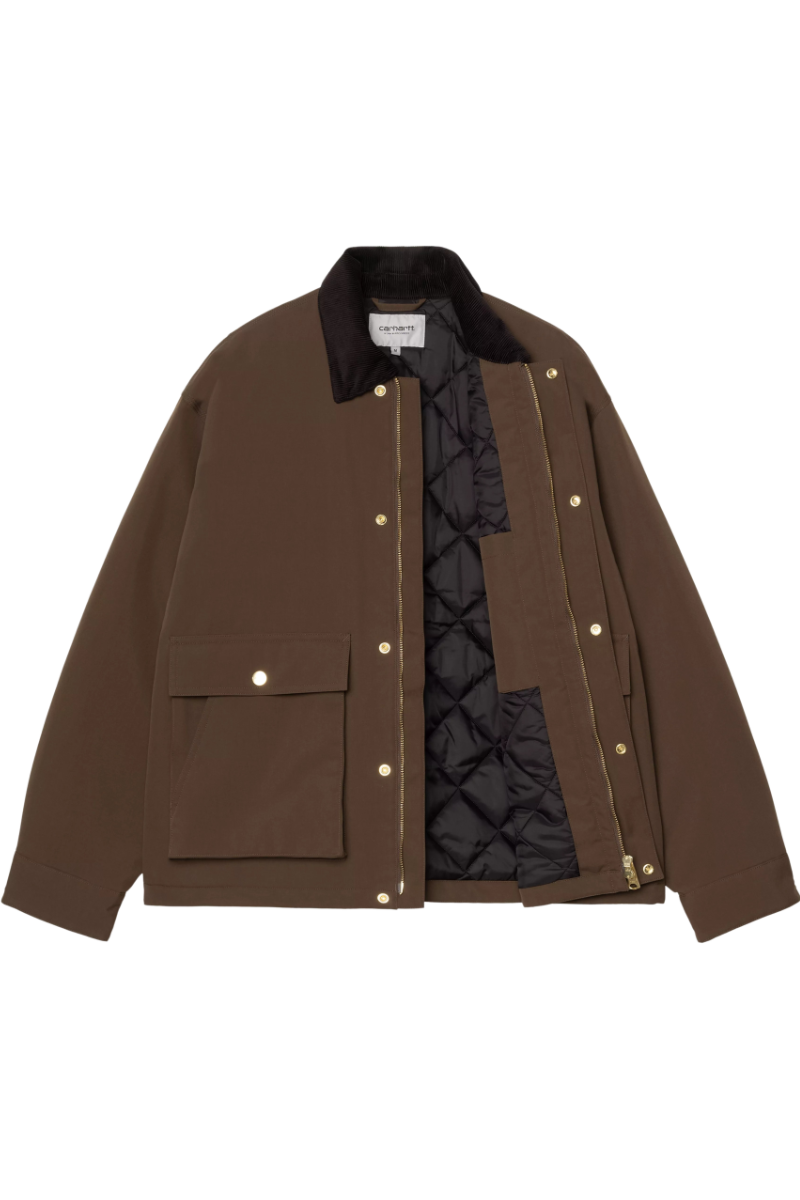CARHARTT WIP QUENTIN JACKET Tobacco / Black