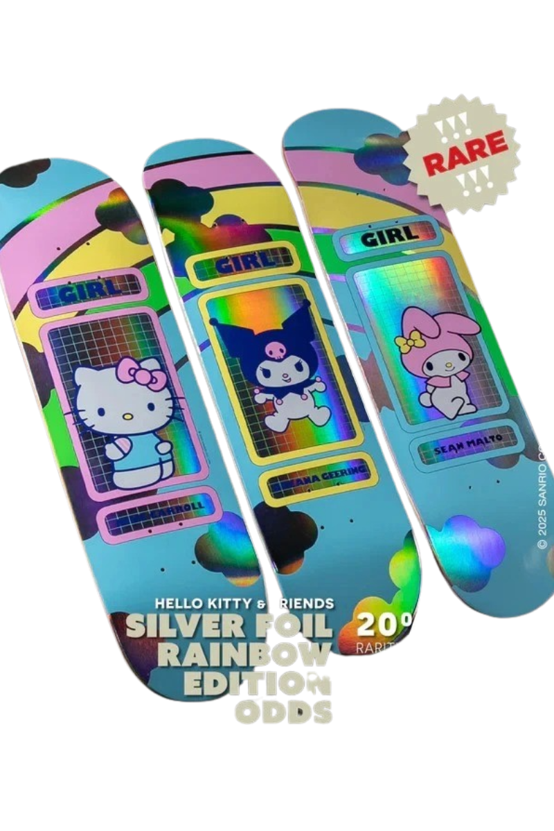 GIRL DECK HELLO KITTY RAINBOW GEERING 8