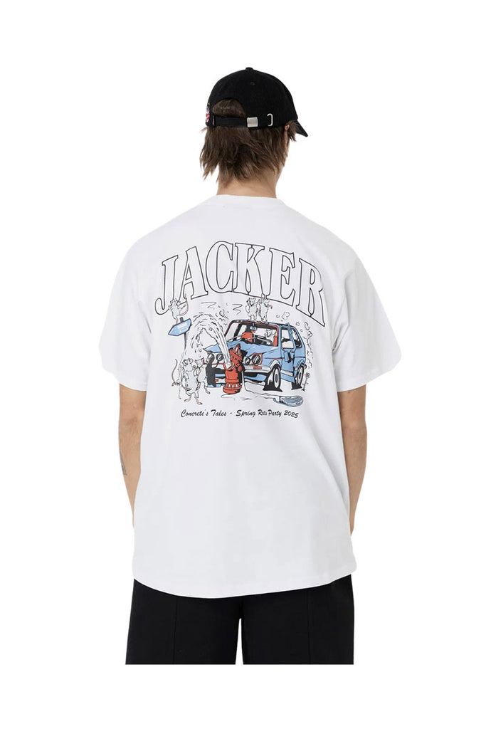 JACKER RATS PARTY T-SHIRT White