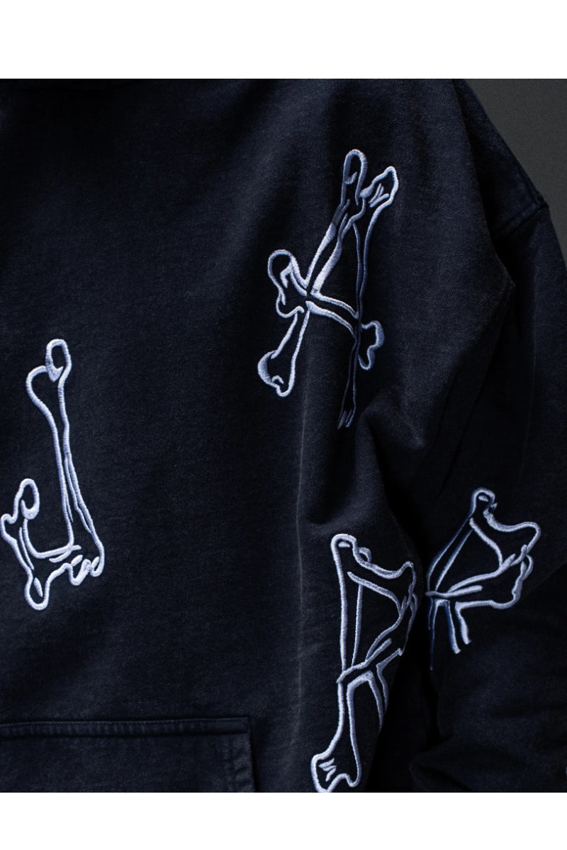 Sweat à capuche Jacker Reckless noir – vue 5