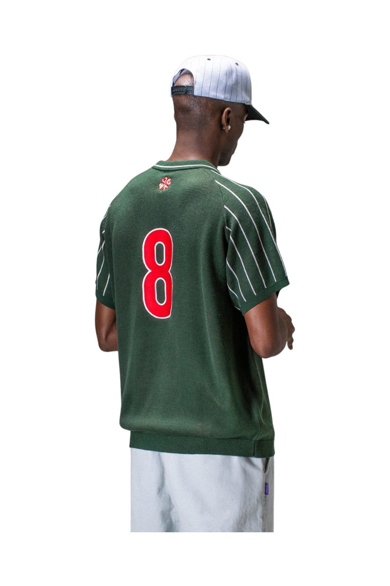 JACKER RED CLOVER POLO KNIT Green