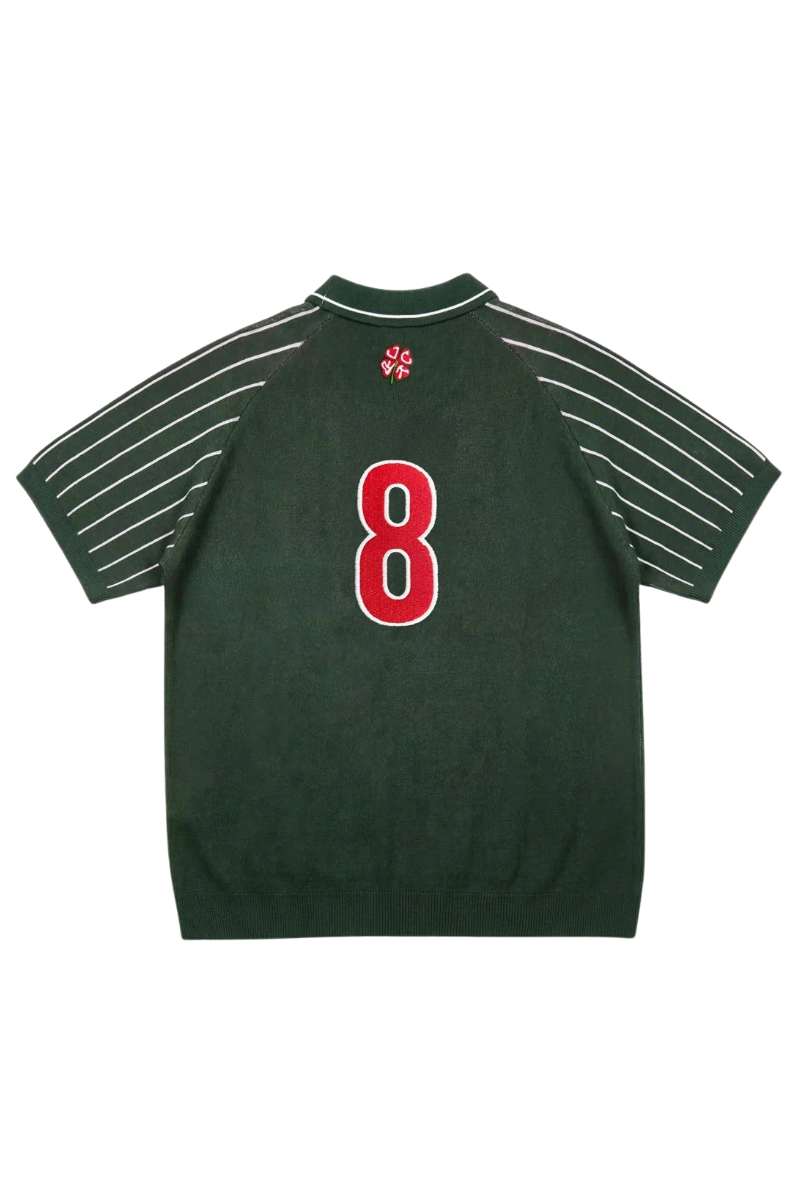 JACKER RED CLOVER POLO KNIT Green