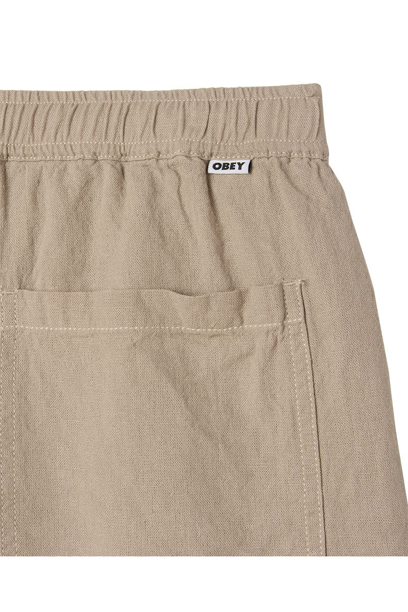 OBEY RELAXER SHORT Oatmeal