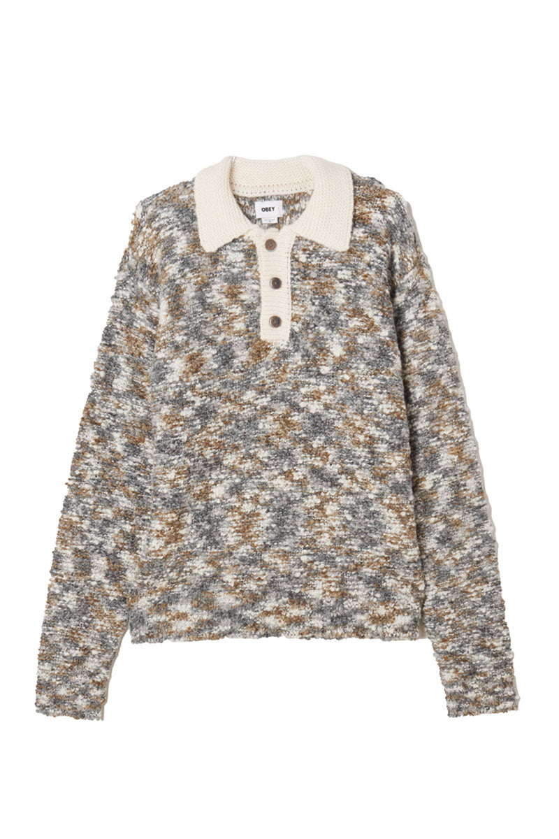 OBEY REUBEN SWEATER Grey
