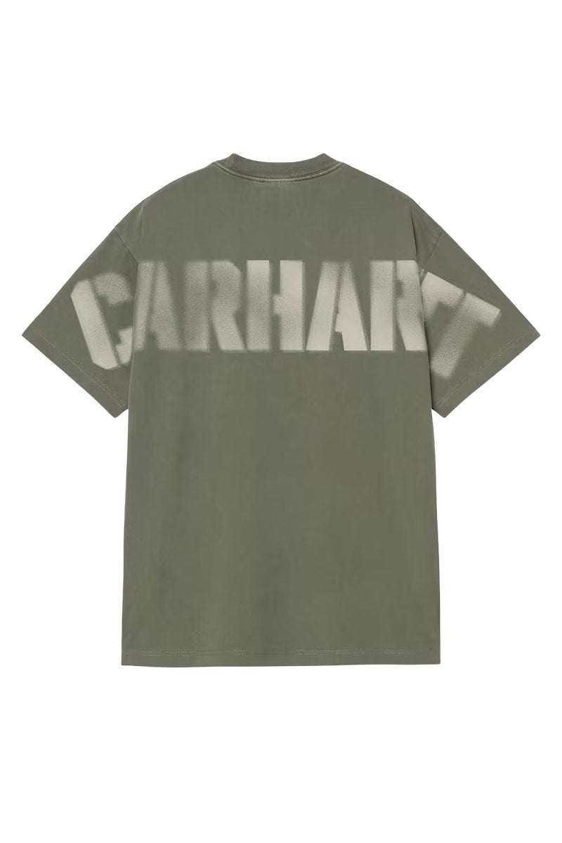 CARHARTT WIP RGGD T-SHIRT Opuntia Garment Dyed