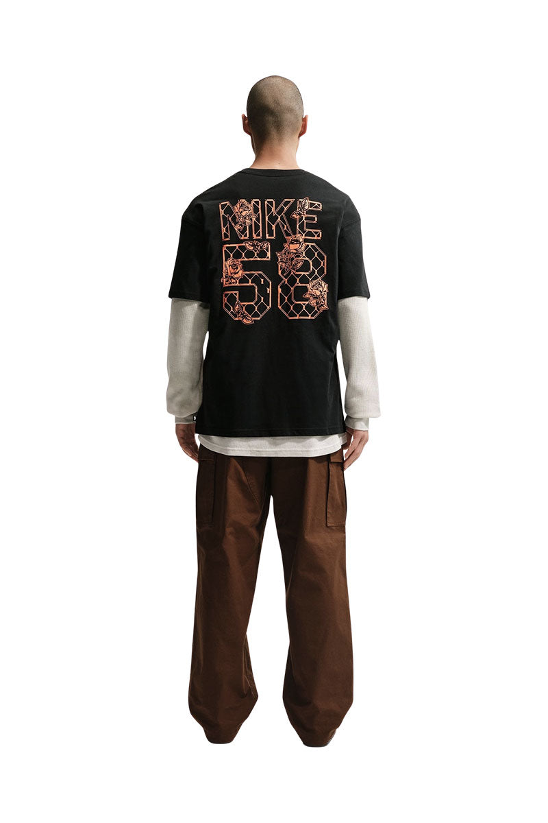 NIKE SB ROSES T-SHIRT  Black / Orange