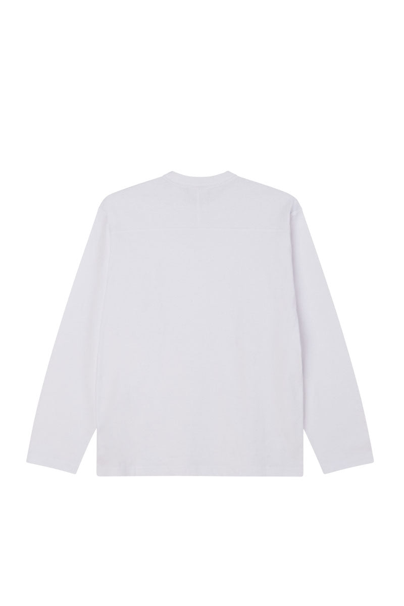 OBEY ROUTINE L/S T-SHIRT White