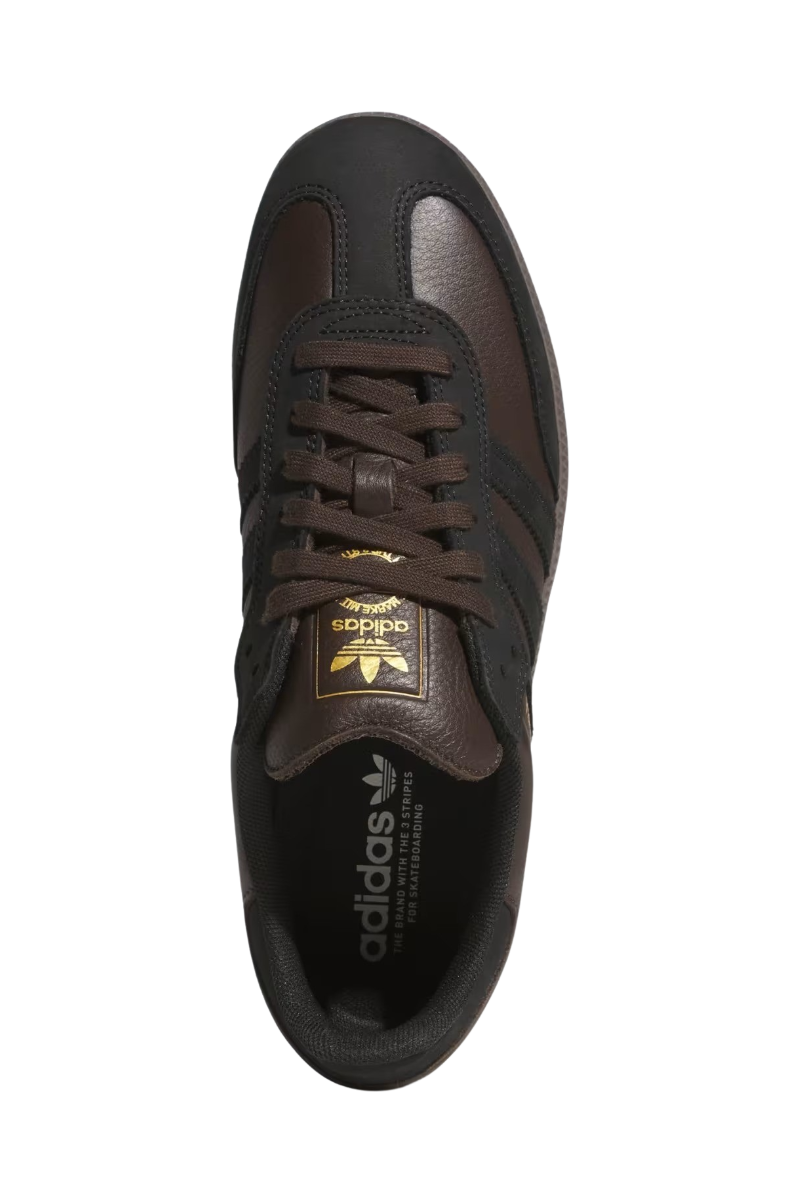 ADIDAS SKATEBOARDING SAMBA ADV Dark Brown / Black