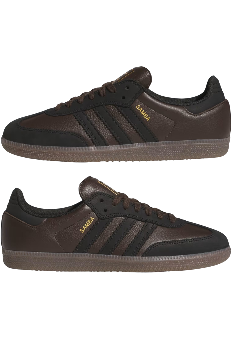 ADIDAS SKATEBOARDING SAMBA ADV Dark Brown / Black