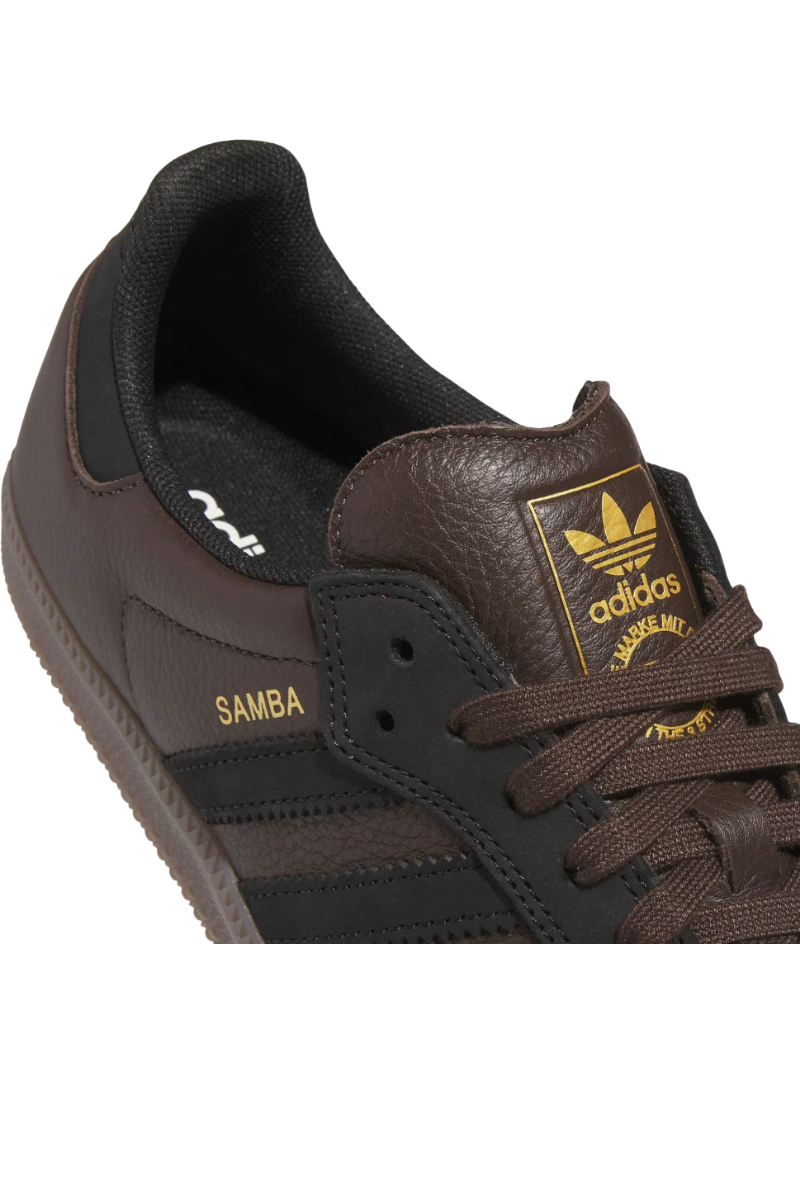 ADIDAS SKATEBOARDING SAMBA ADV Dark Brown / Black