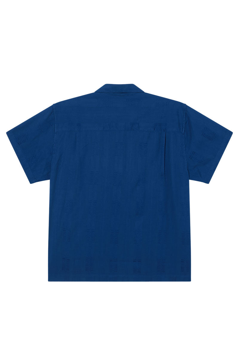 OBEY SAMUEL WOVEN SHIRT Dazzling Blue Multi