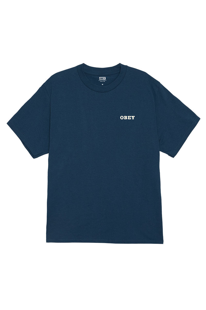 OBEY SAVAGE SOUNDS LEOPARD Harbor Blue