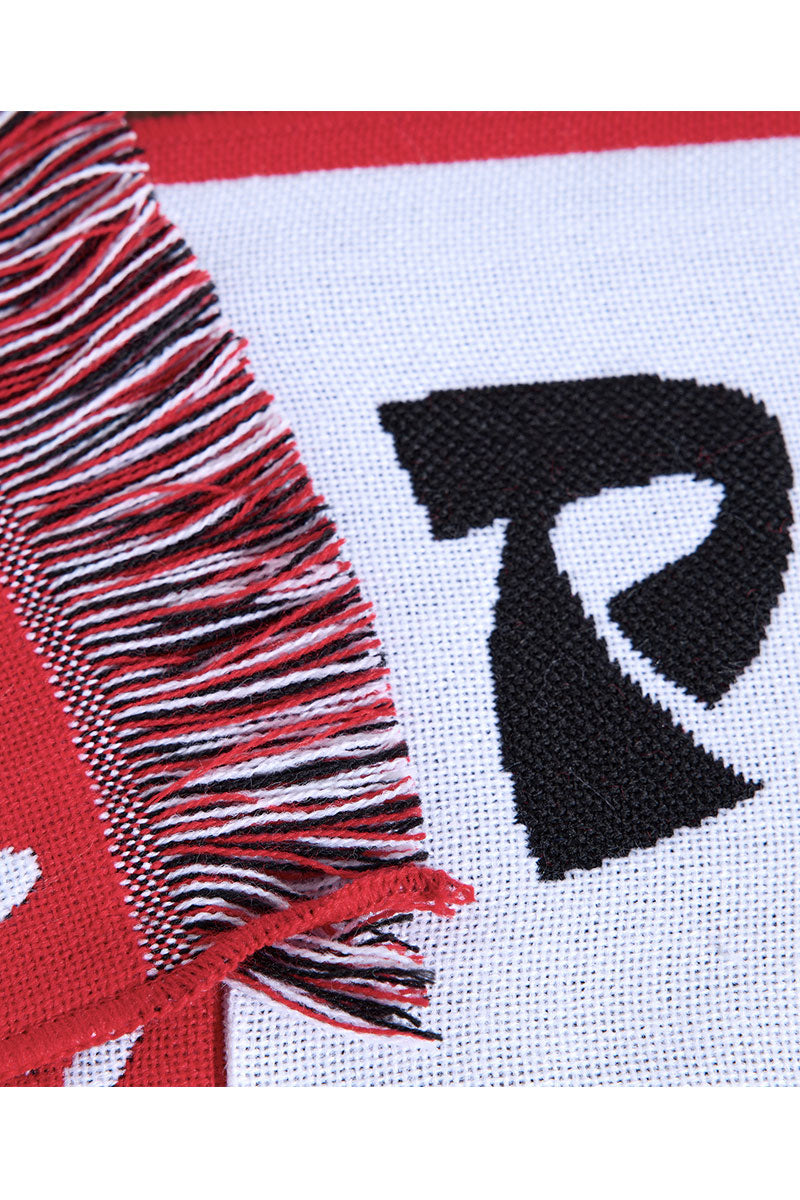 POLAR FOOTBALL SCARF Checkers Red