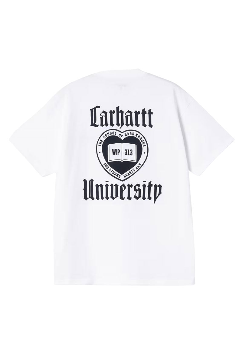 CARHARTT WIP SCHOOLING T-SHIRT White