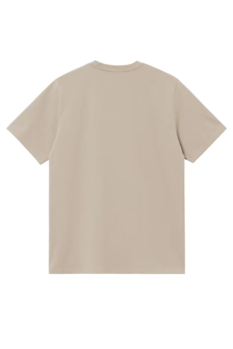 CARHARTT WIP SCRIPT EMBROIDERY T-SHIRT Fleur de Sel / White (Copie)