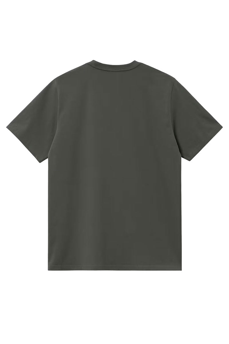CARHARTT WIP SCRIPT EMBROIDERY T-SHIRT Opuntia / White