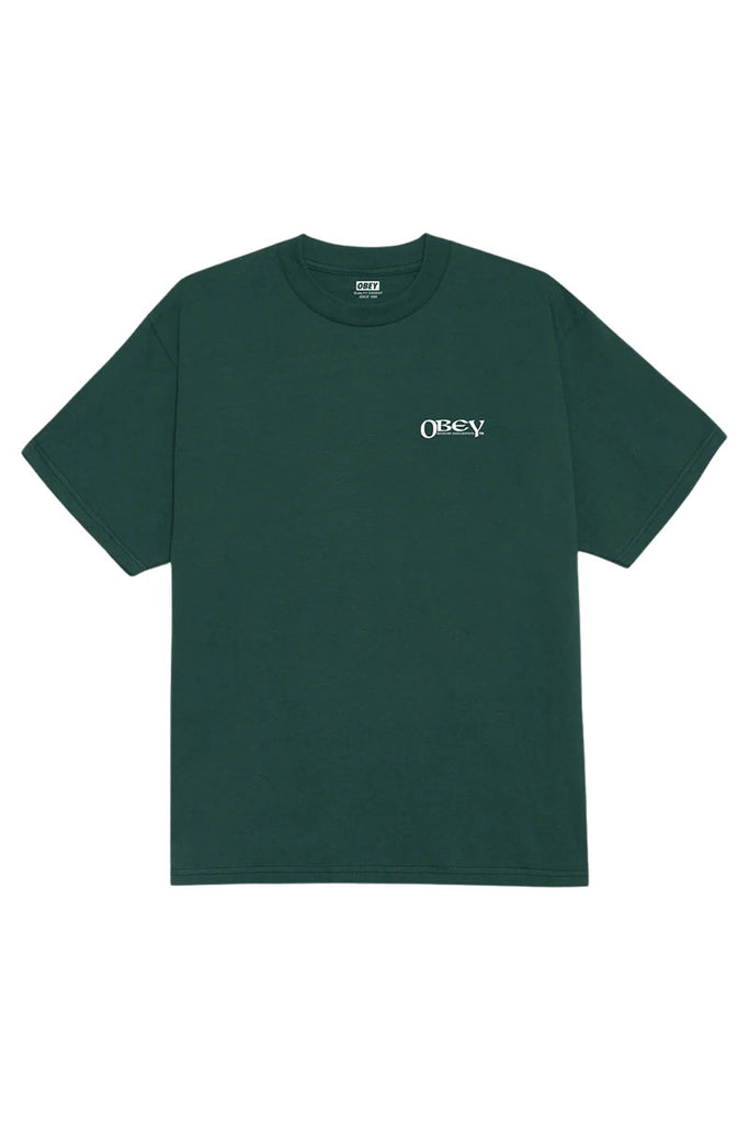 OBEY SENSORY EXPLORATION T-SHIRT Rain Forest