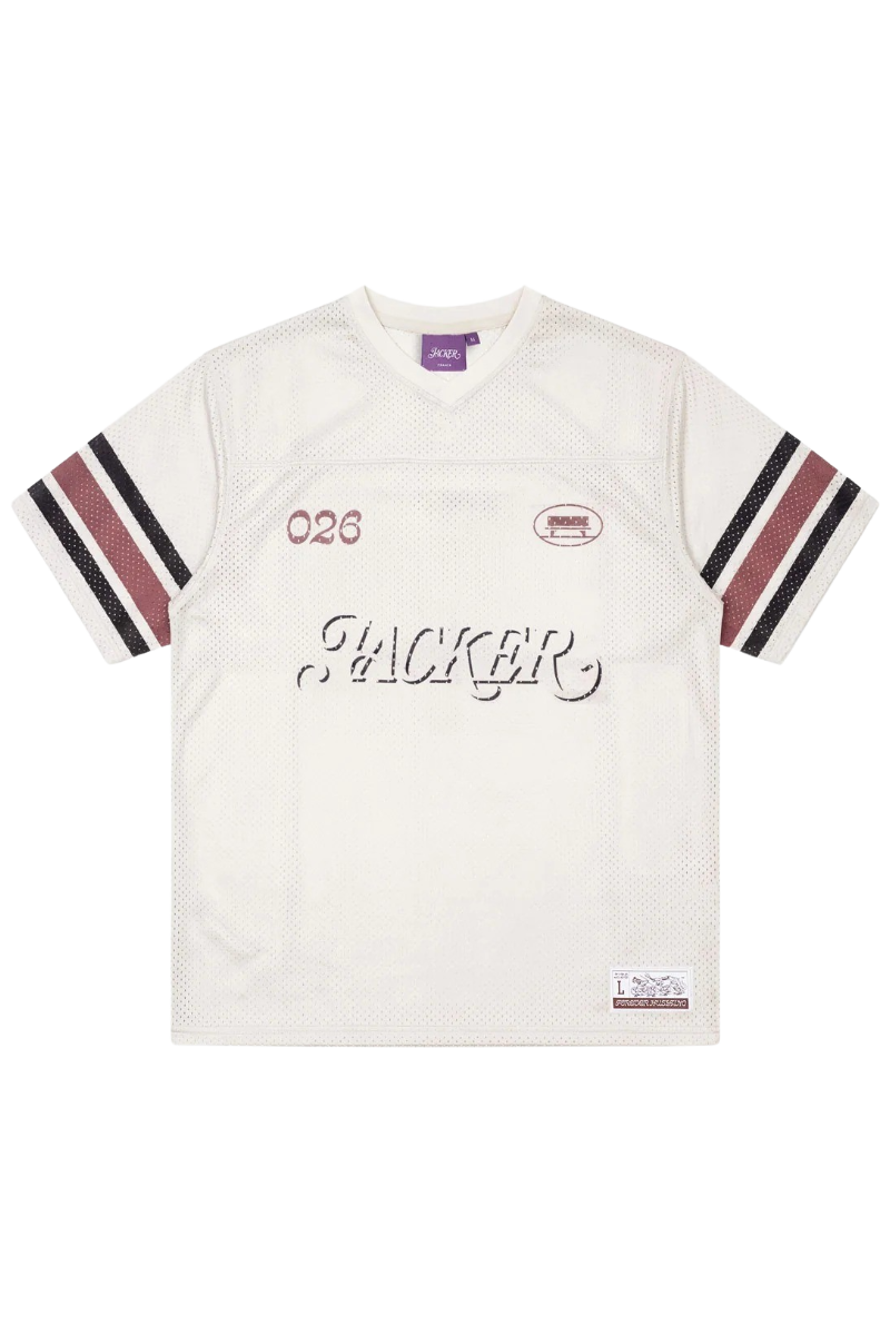 JACKER SHADOW LOGO JERSEY Beige