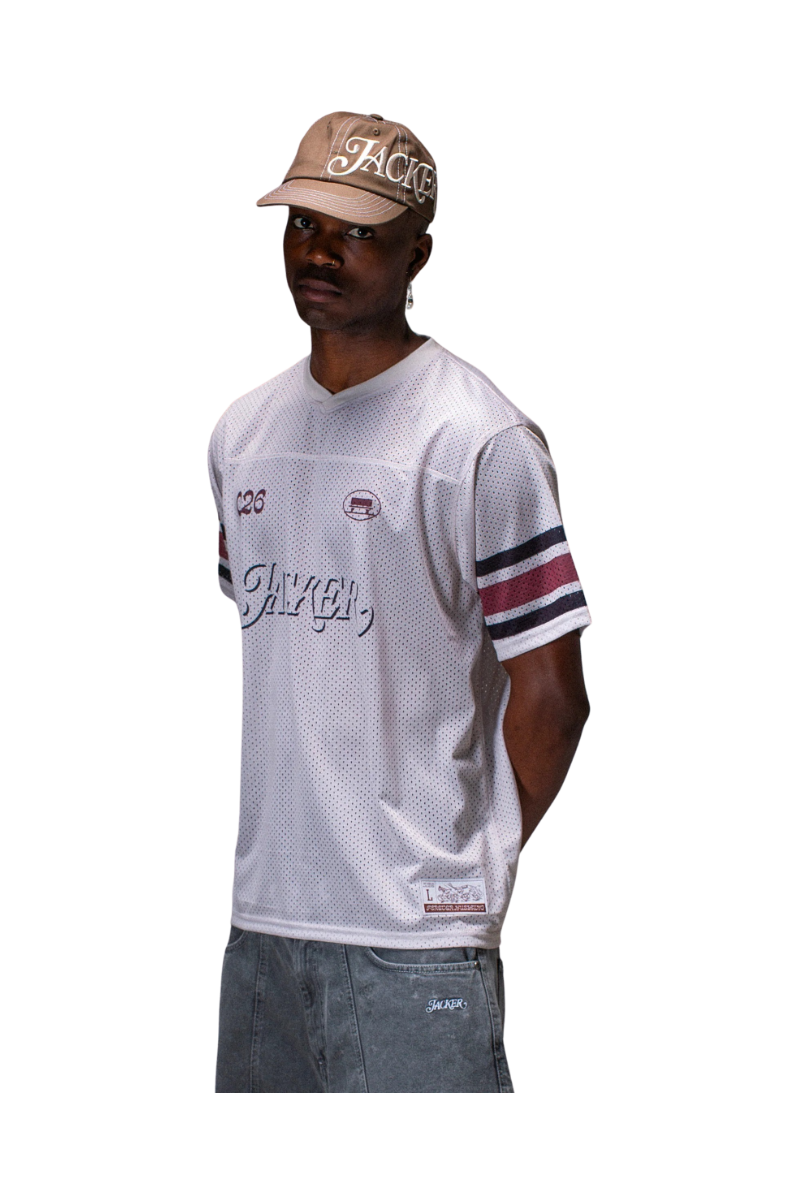 JACKER SHADOW LOGO JERSEY Beige