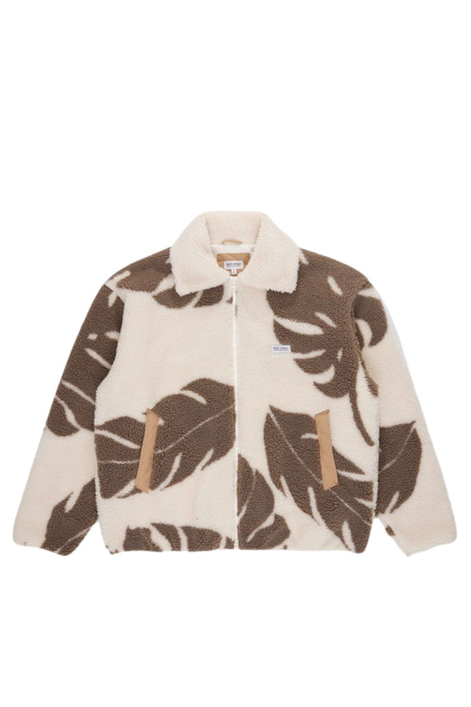 BANKS JOURNAL ASSEMBLY PALM CAMO JACKET Off White