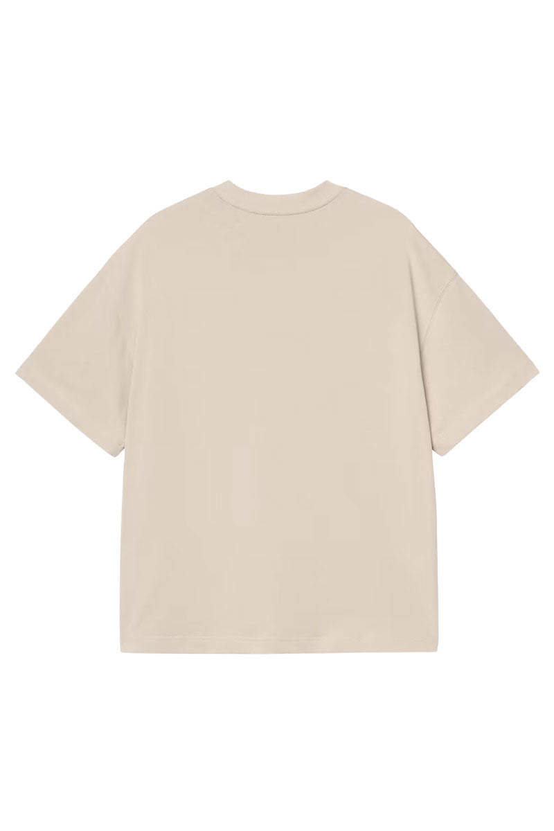 CARHARTT WIP SIGNATURE SCRIPT T-SHIRT Fleur de Sel / Citadel