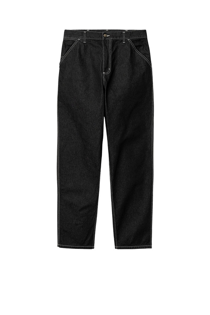 CARHARTT WIP SIMPLE PANT Black One Wash