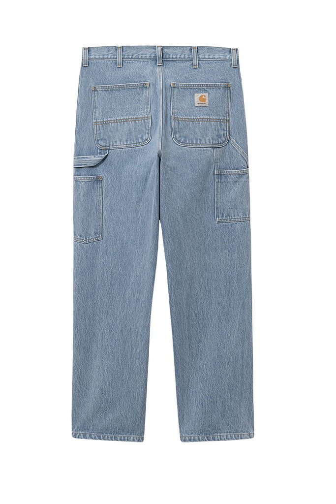 CARHARTT WIP SINGLE KNEE PANT Blue Stone Bleached