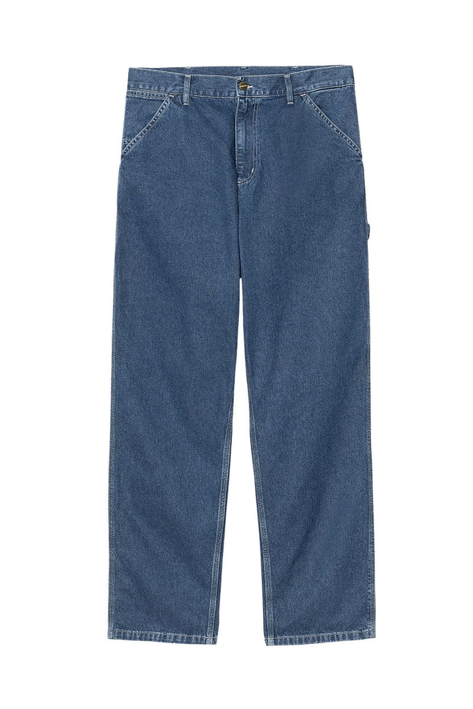 CARHARTT WIP SINGLE KNEE PANT Blue Stone Washed