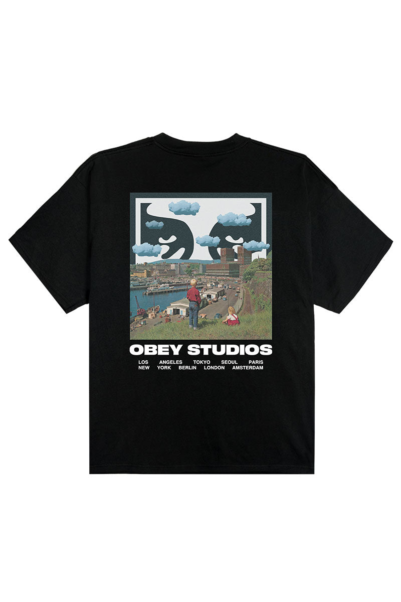 OBEY SKY FACE T-SHIRT Black