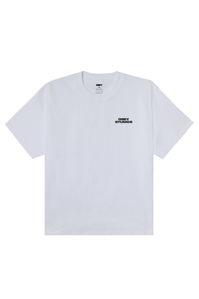 OBEY SKY FACE T-SHIRT White