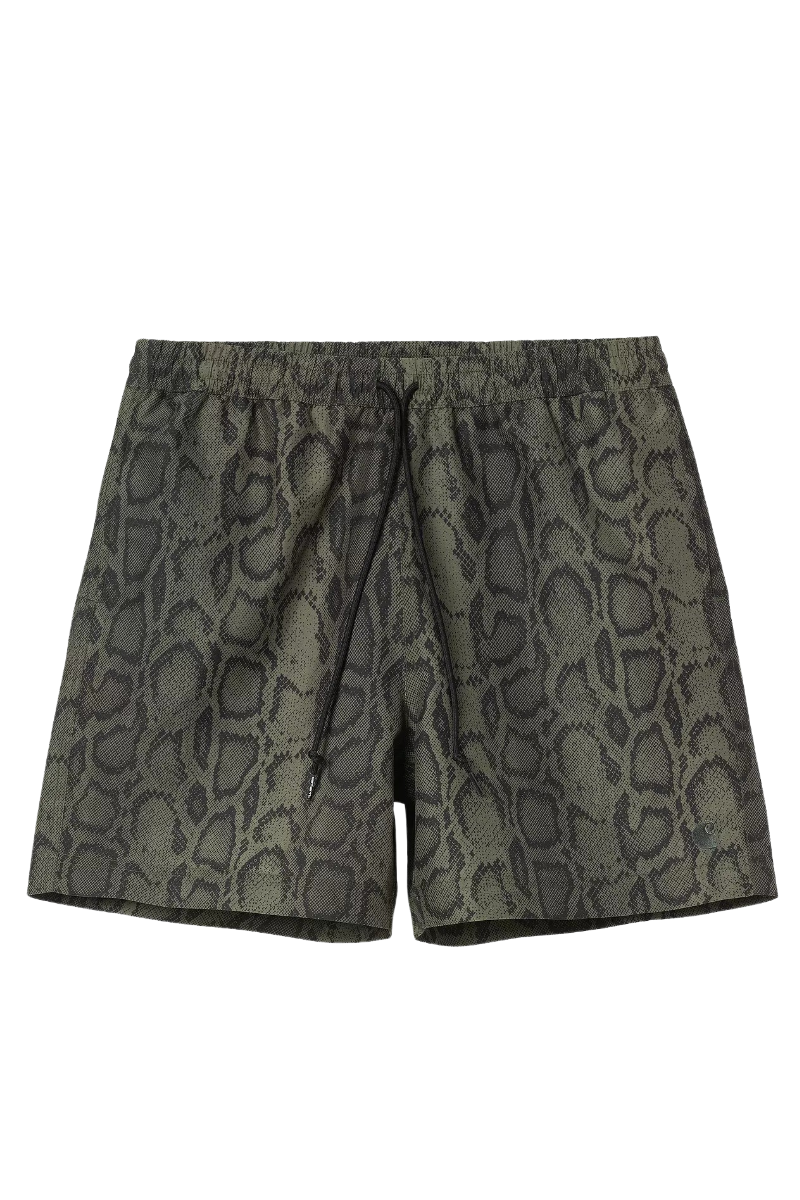 CARHARTT WIP SLATER SWIM TRUNKS Snake Camo / Leaf