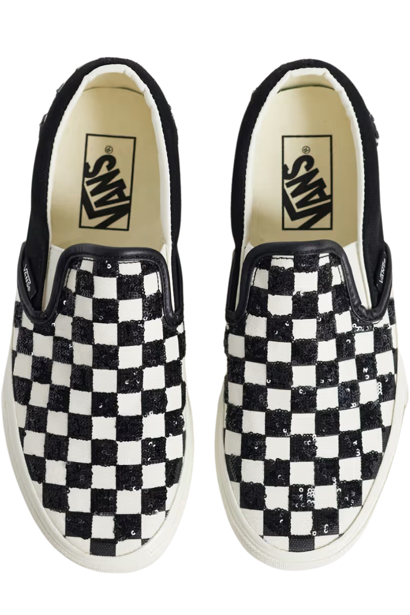 VANS SLIP-ON Black / White