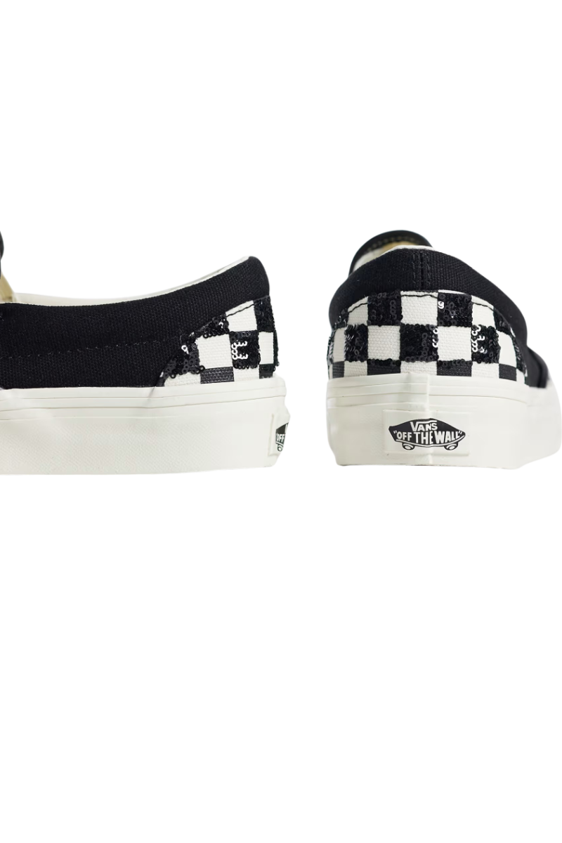 VANS SLIP-ON Black / White