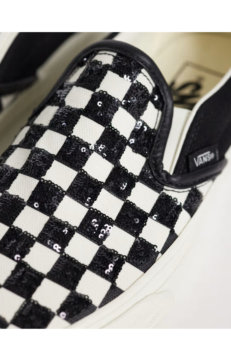 VANS SLIP-ON Black / White