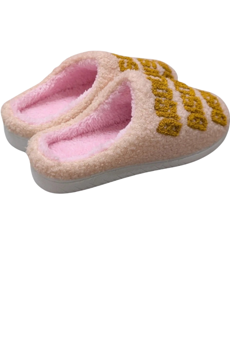 BISOUS SKATEBOARDS SLIPPERS X3 Pink