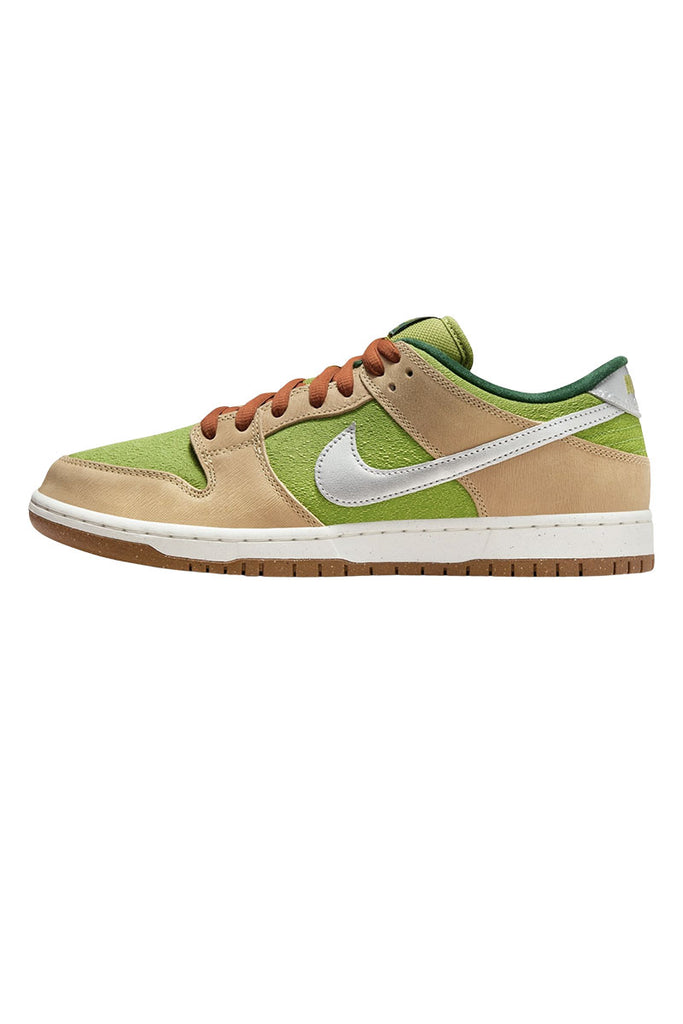 NIKE SB DUNK LOW "ESCARGOT" Sesame / Metallic Silver - Pear - Fir