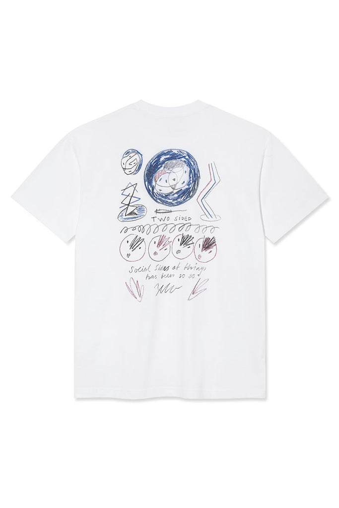 POLAR SOCIAL SIDE T-SHIRT White