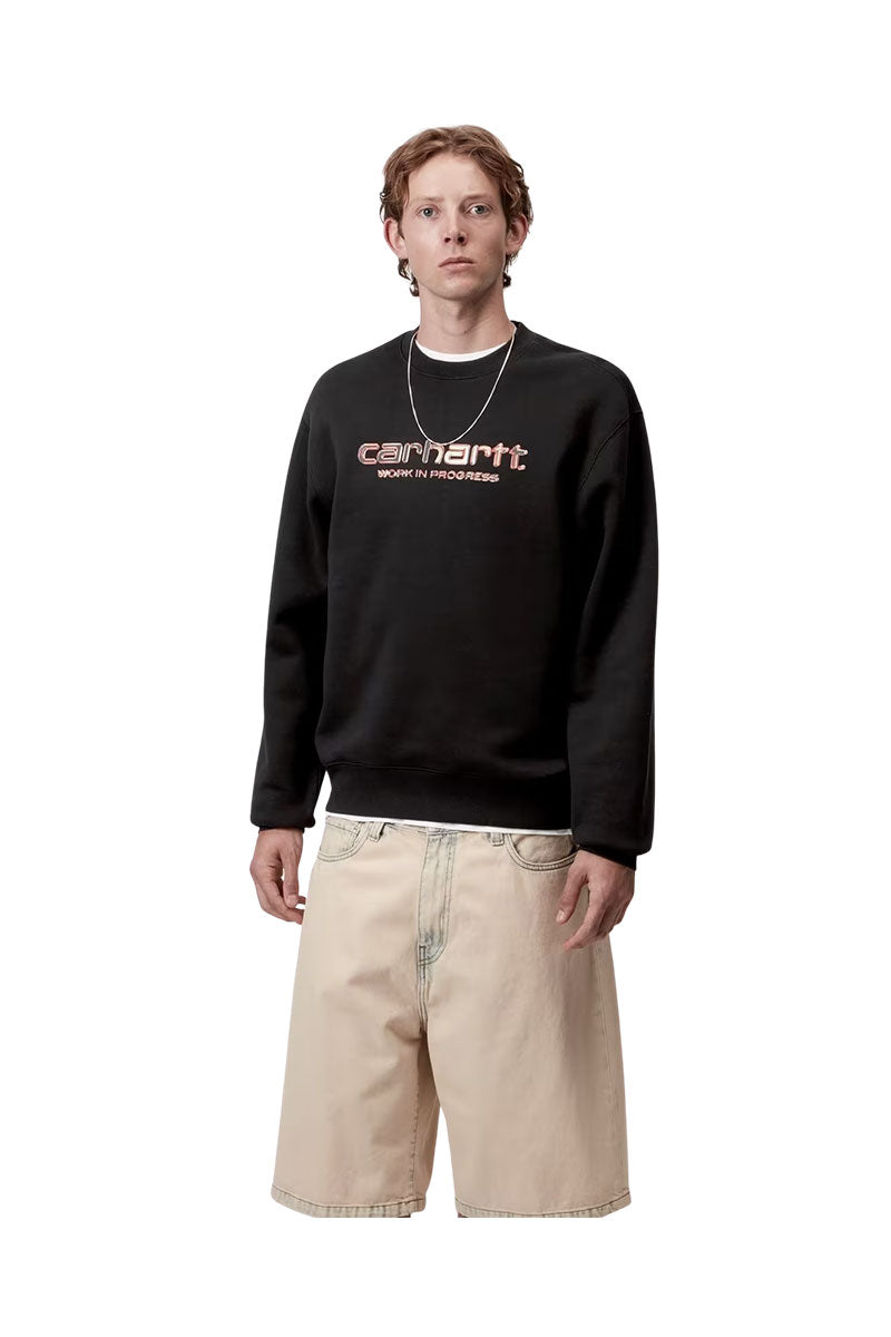 CARHARTT WIP SOLAR CHROME SWEAT Black