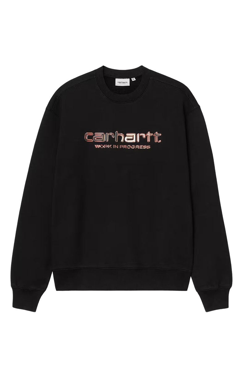 CARHARTT WIP SOLAR CHROME SWEAT Black