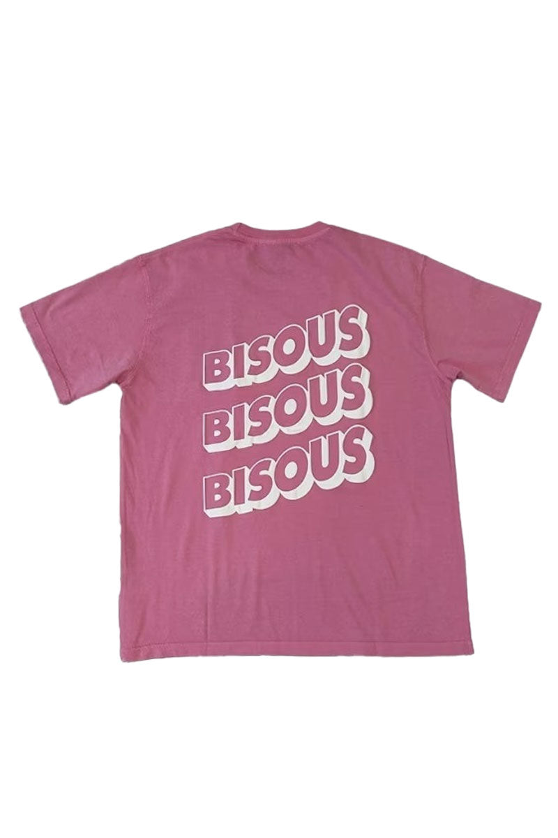 BISOUS SKATEBOARDS SONICS T-SHIRT Light Pink