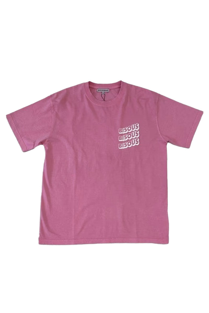 BISOUS SKATEBOARDS SONICS T-SHIRT Light Pink