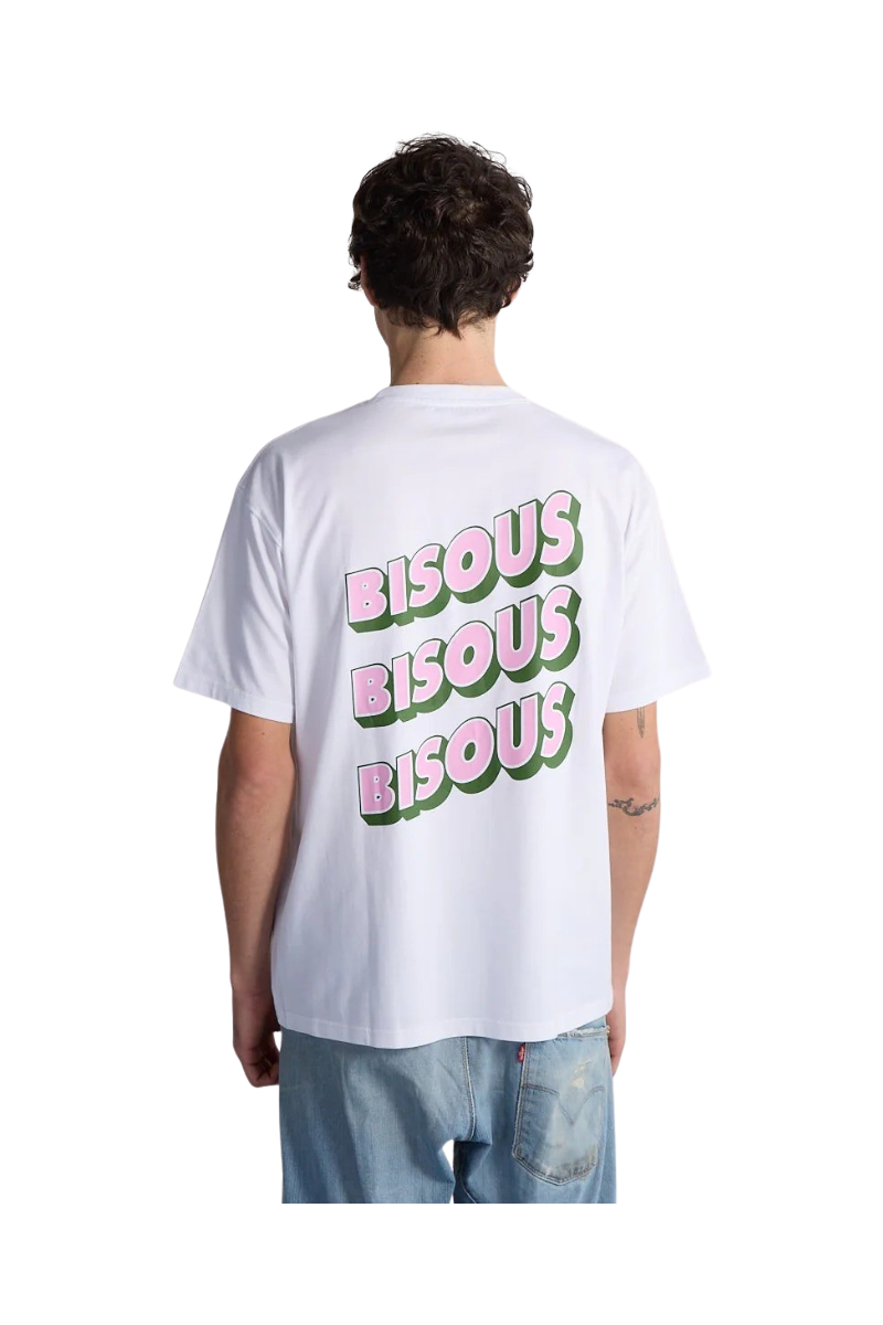 BISOUS SKATEBOARDS SONICS T-SHIRT White