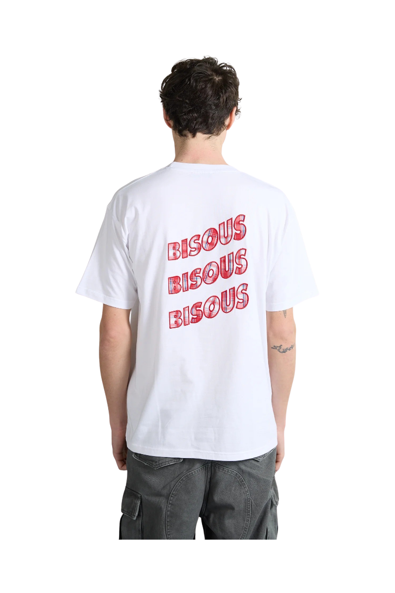 KISSES SKATEBOARDS SONICS T-SHIRT Light Blue